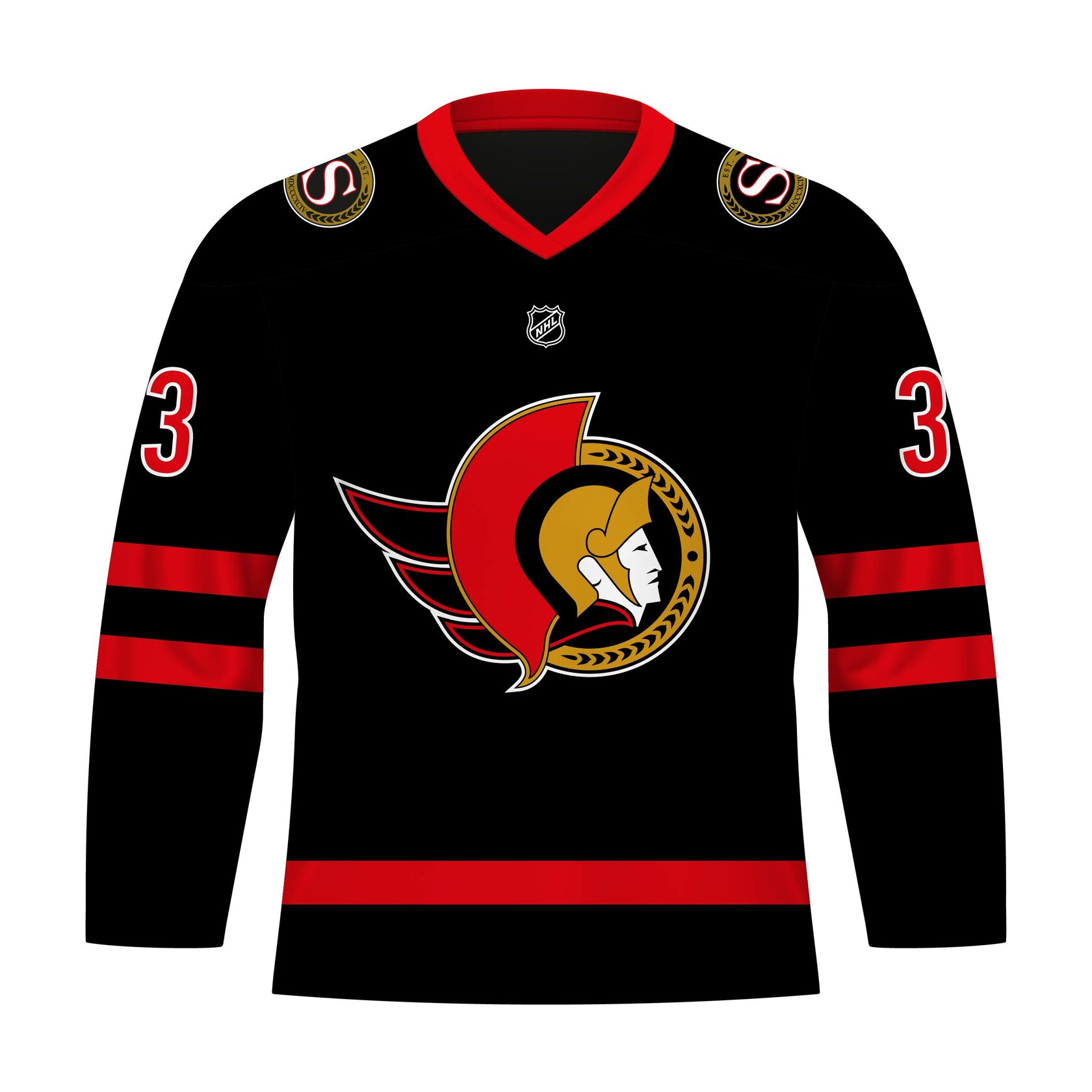  Хоккейный свитерOttawa Senators 