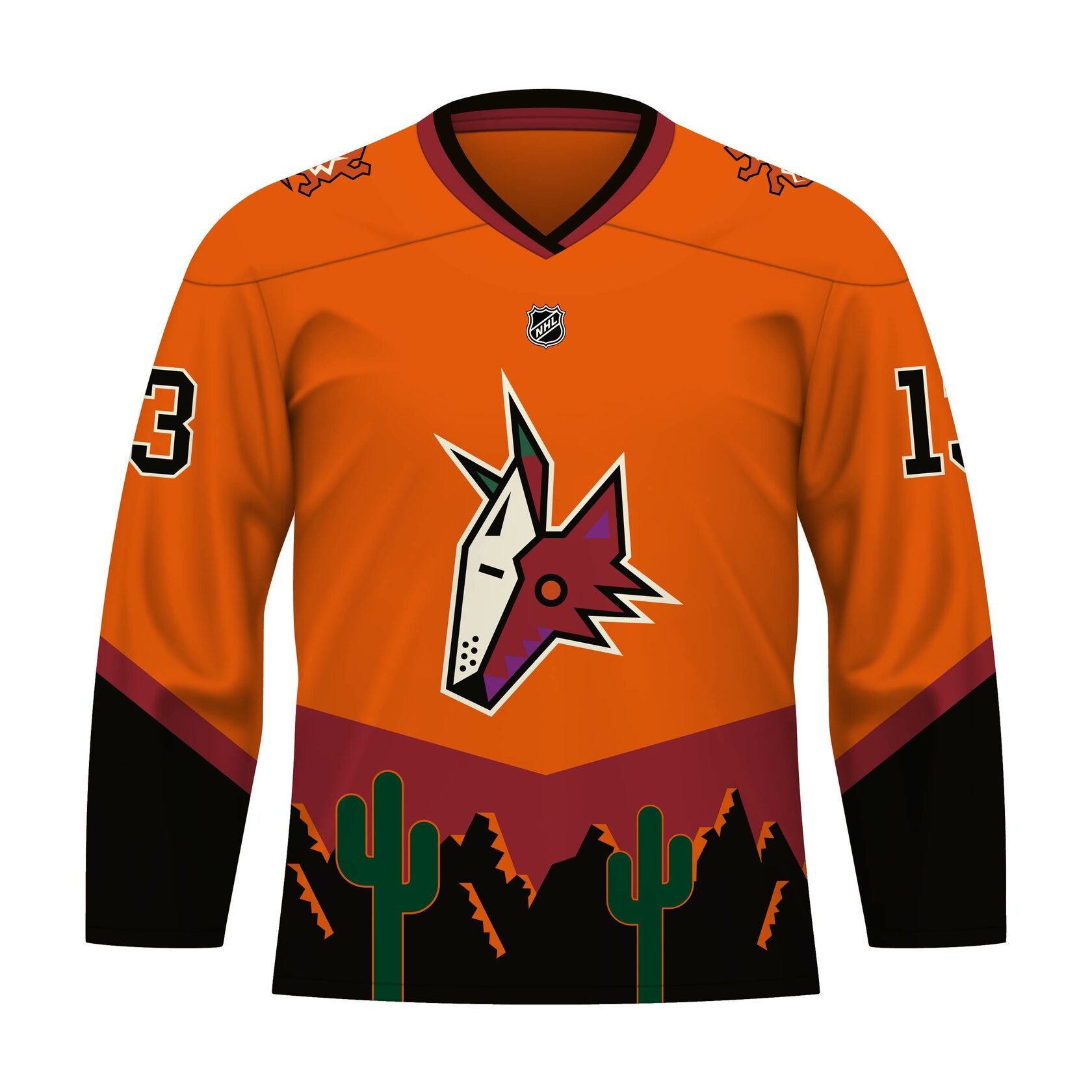  Хоккейный свитерArizona Coyotes 