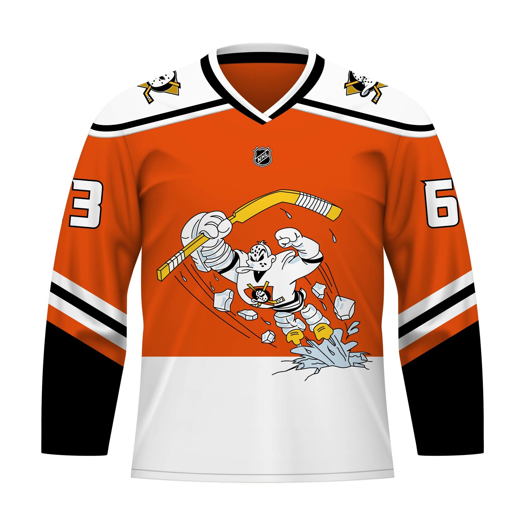  Хоккейный свитерAnaheim Ducks 