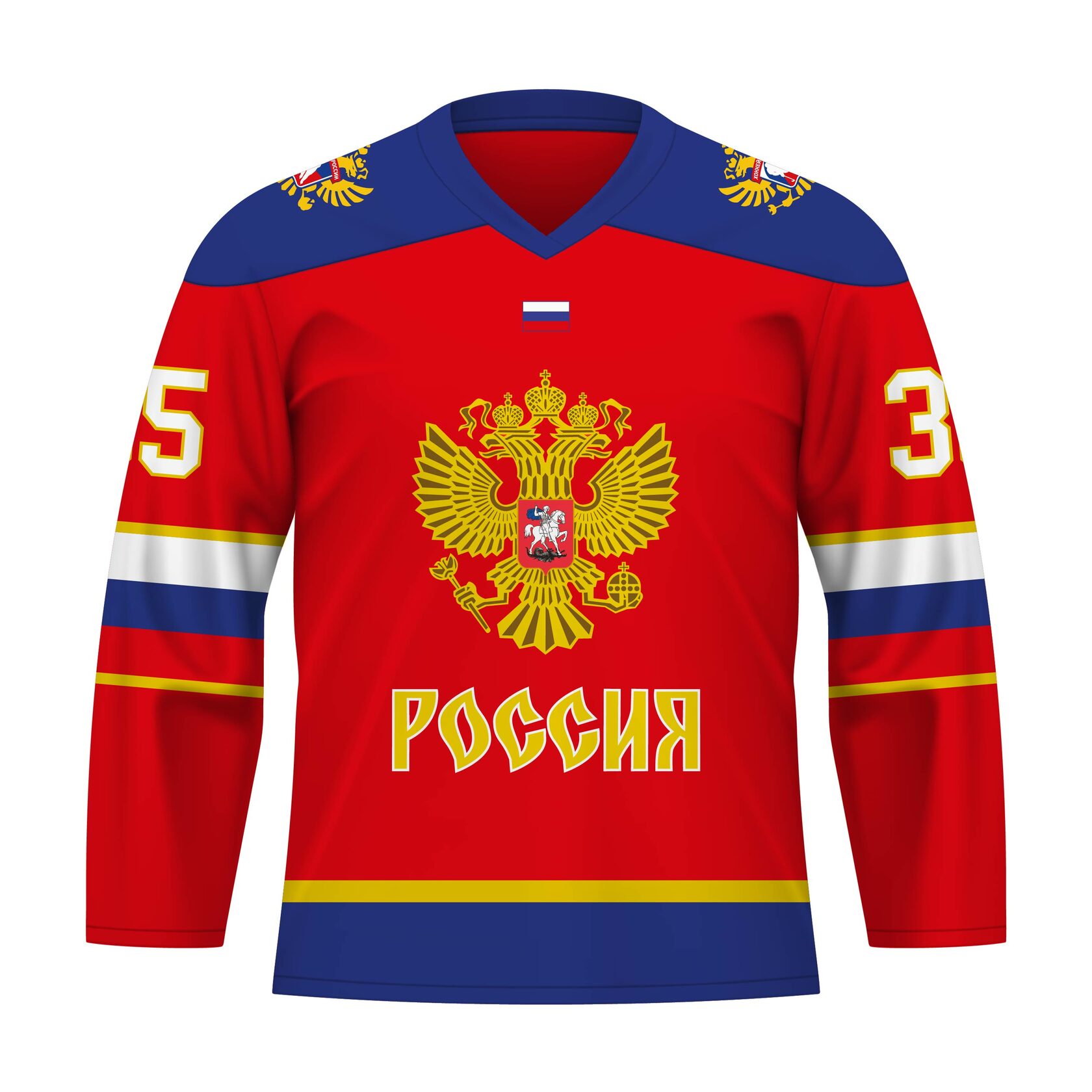  Хоккейный свитерСборной России 