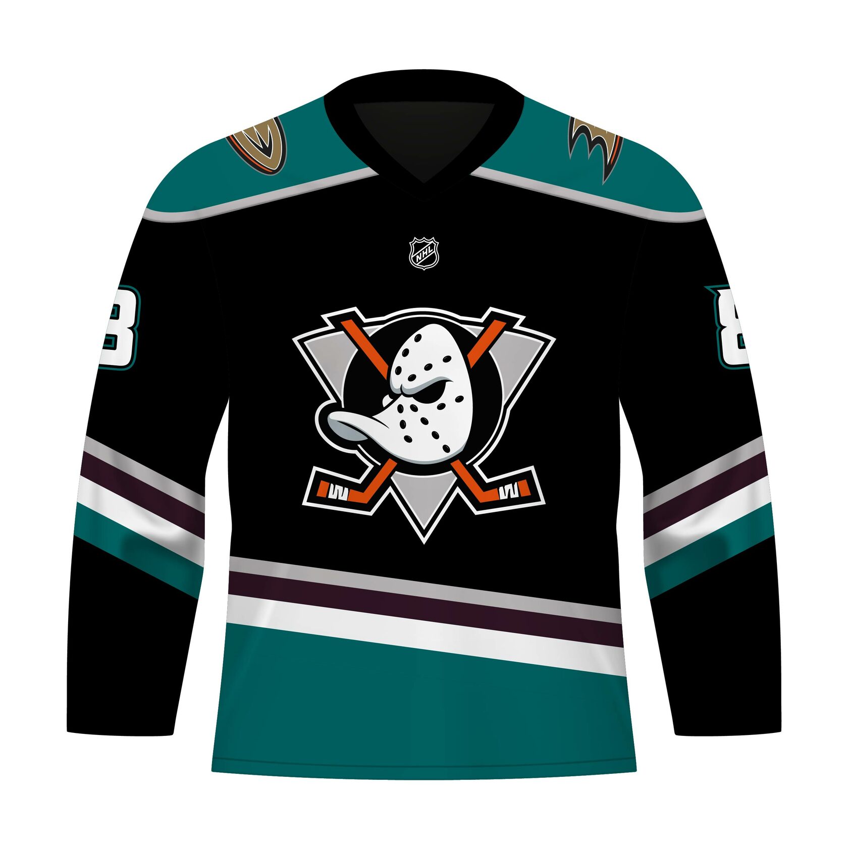  Хоккейный свитерAnaheim Ducks 