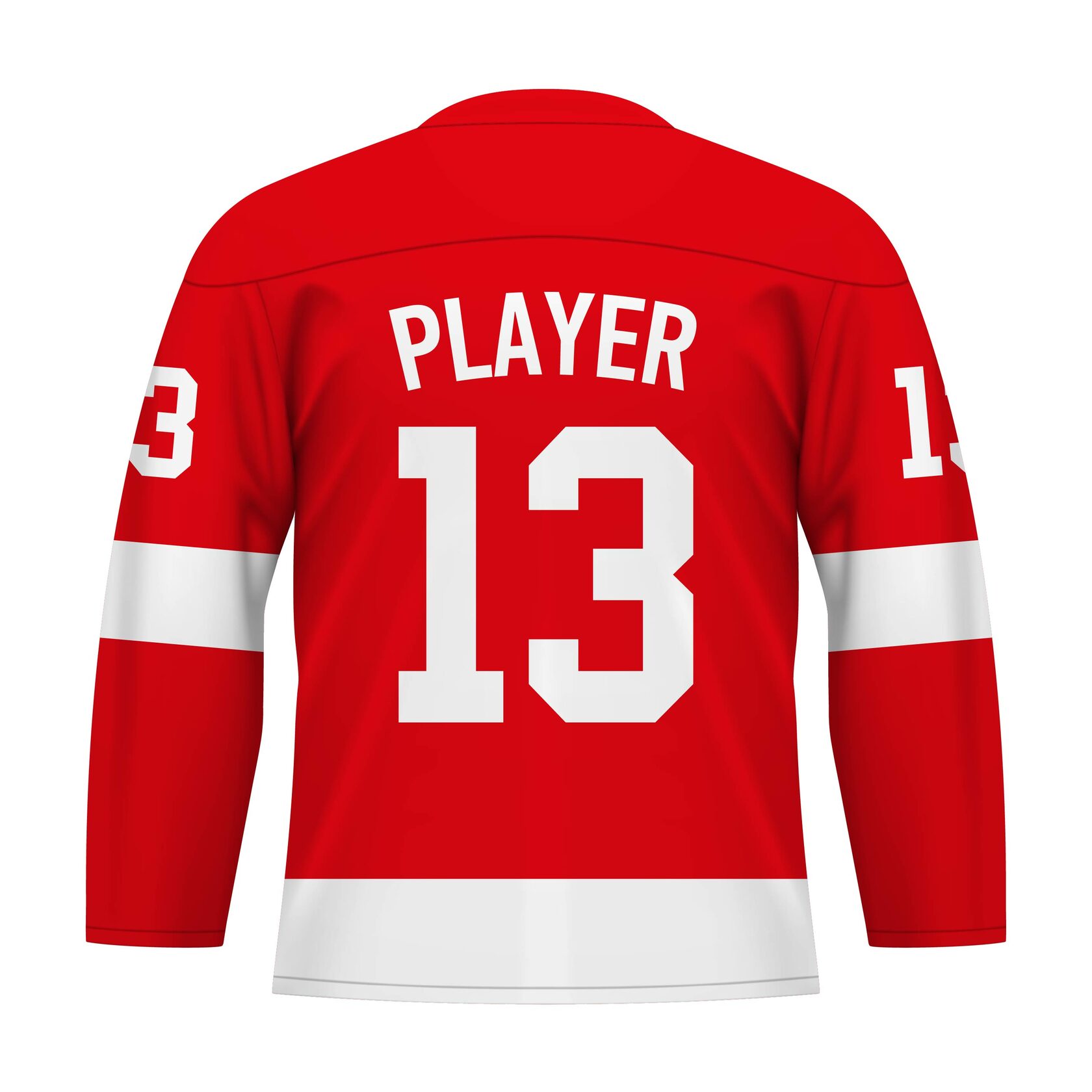  Хоккейный свитерDetroit Red Wings 