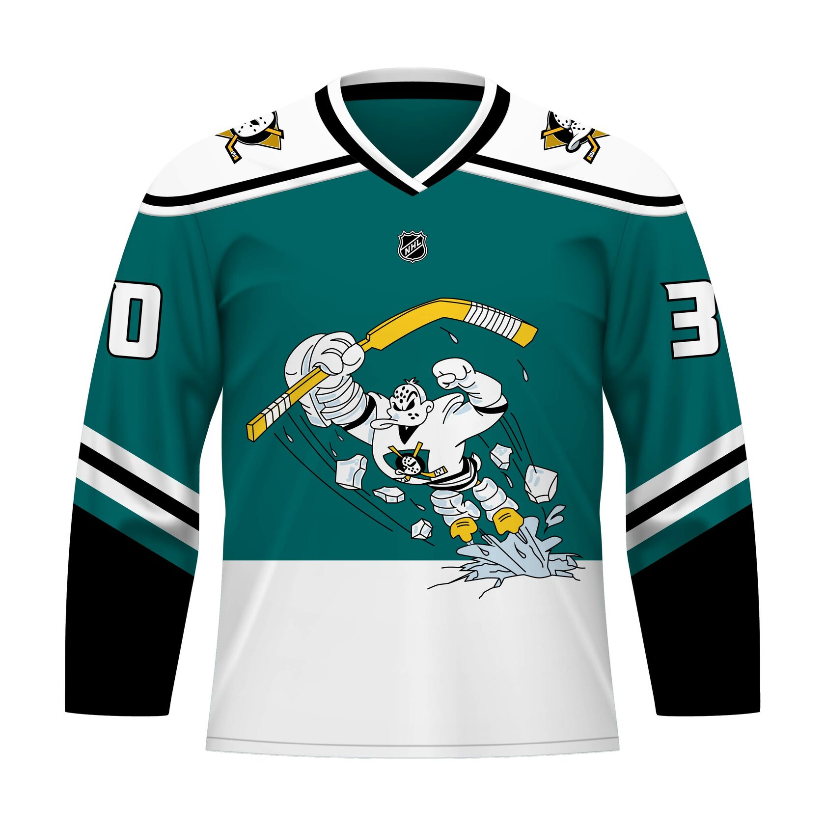  Хоккейный свитерAnaheim Ducks 