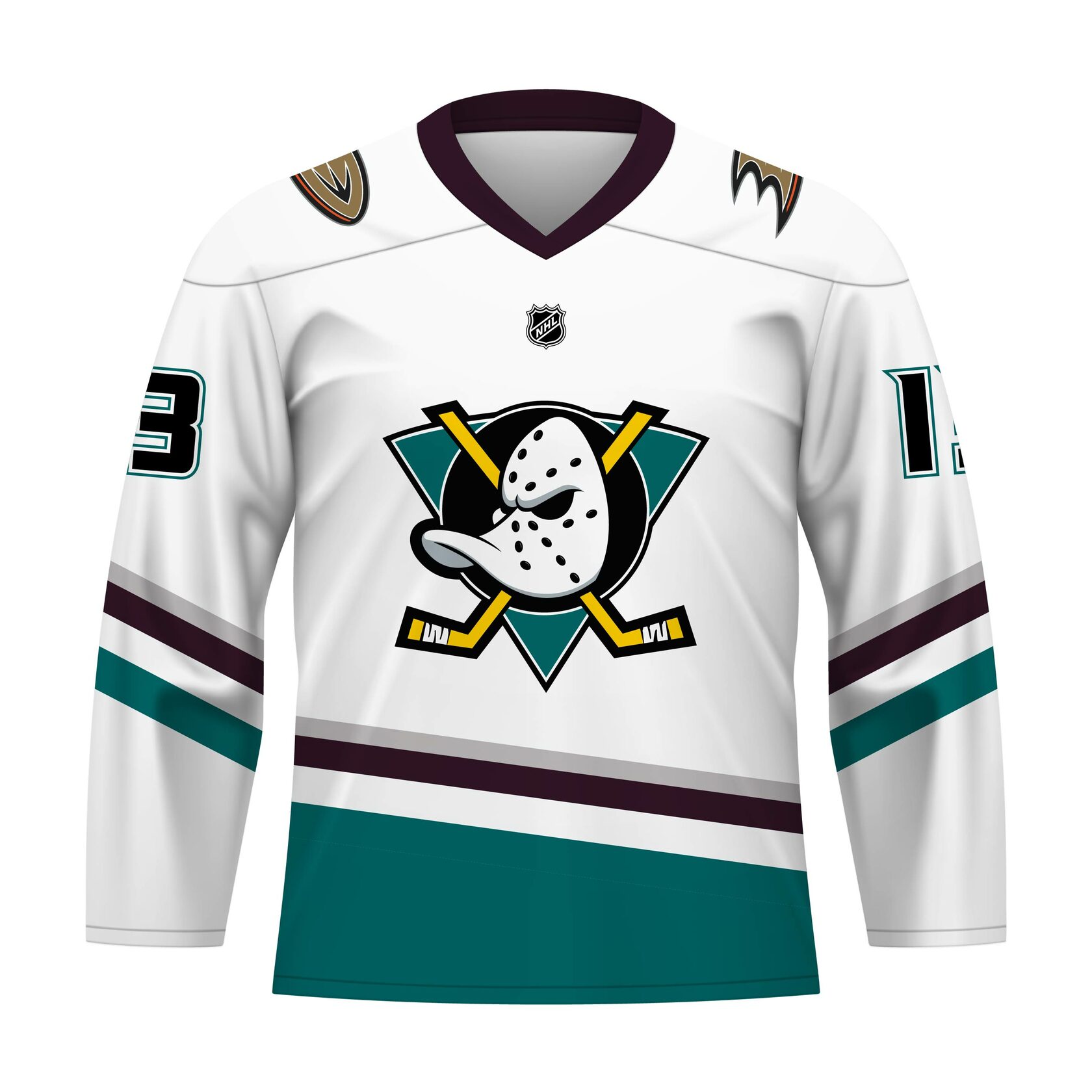  Хоккейный свитерAnaheim Ducks 