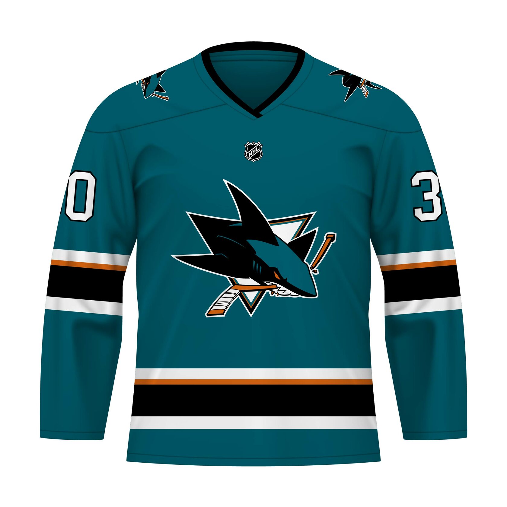  Хоккейный свитерSan Jose Sharks 