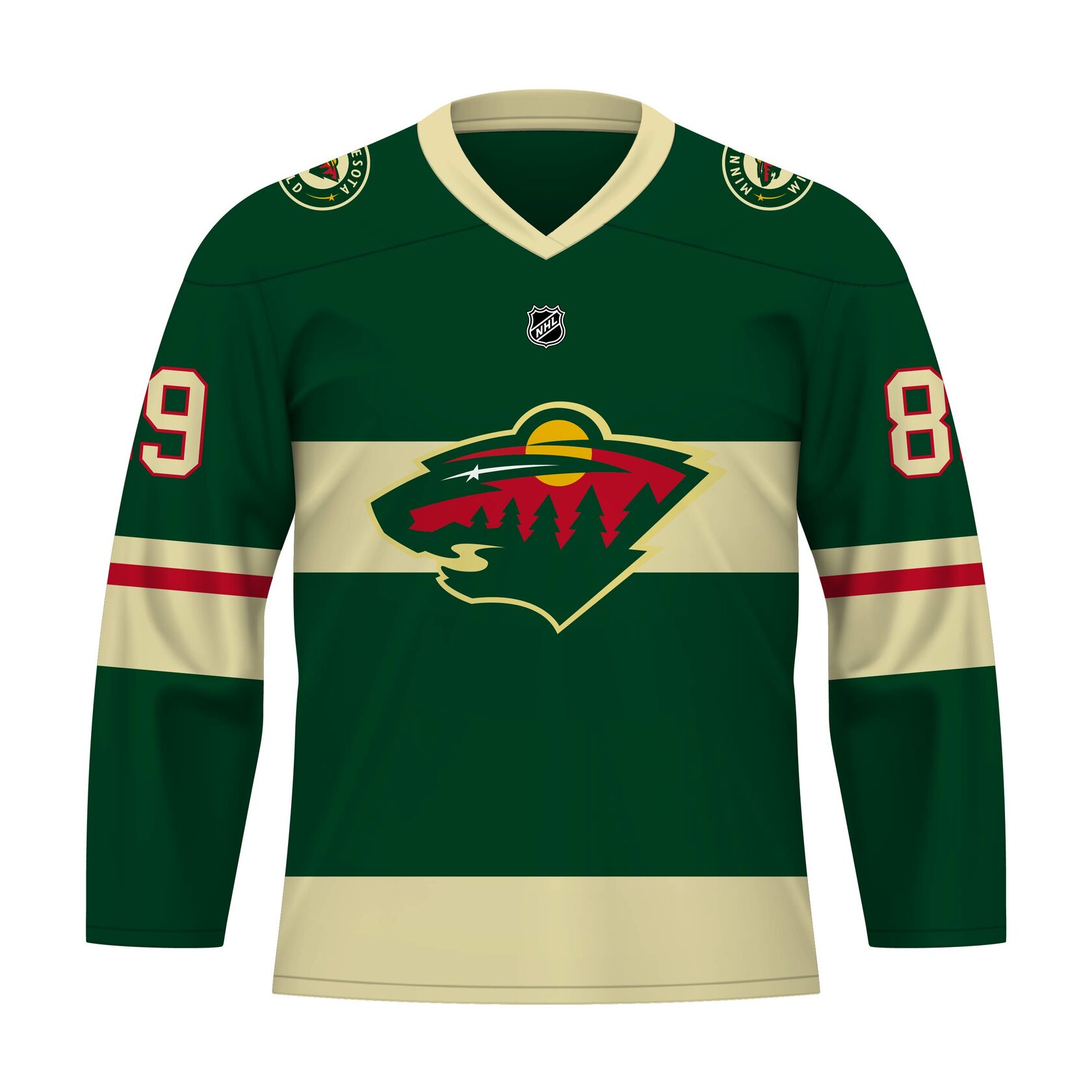 Хоккейный свитер Minnesota Wild 