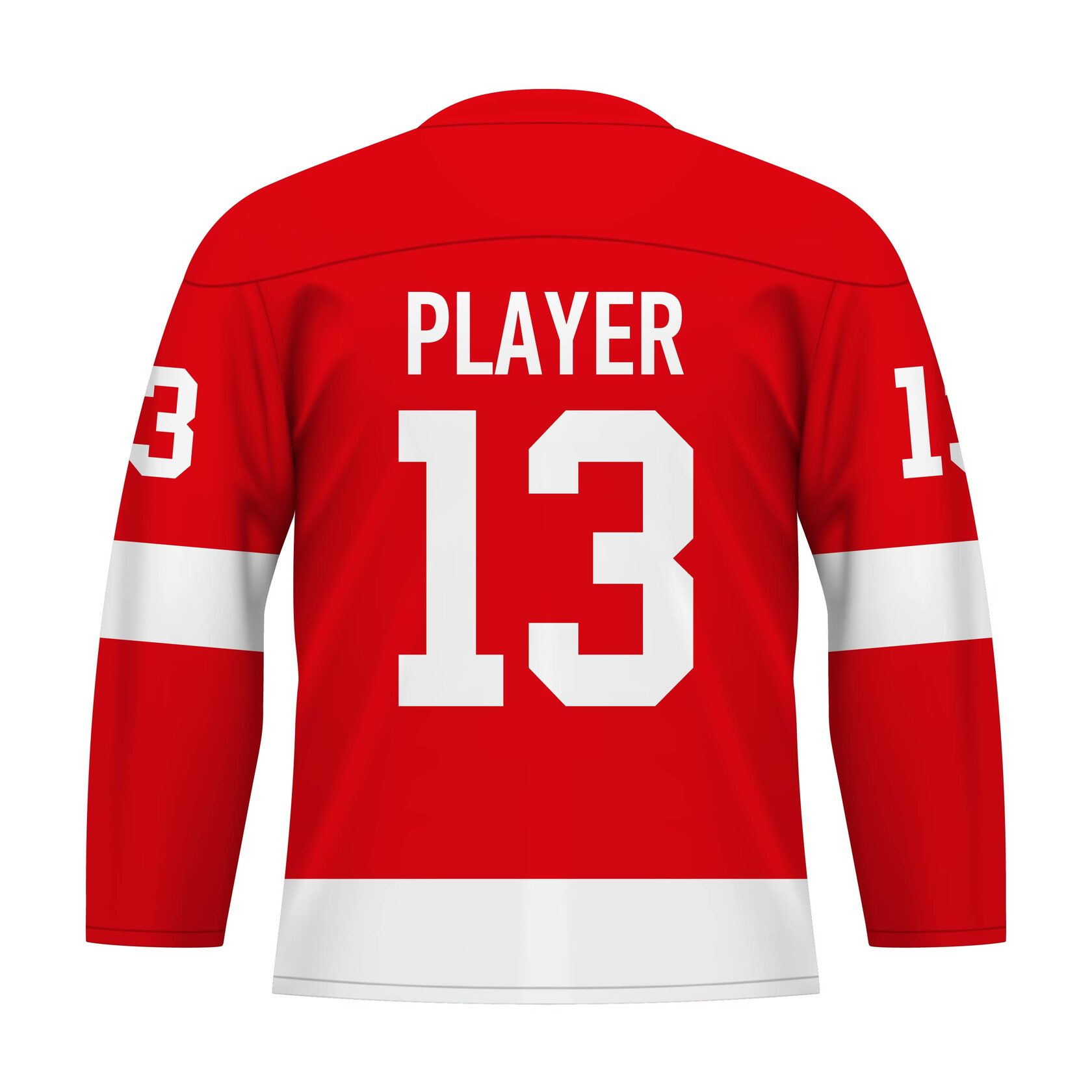  Хоккейный свитерDetroit Red Wings 