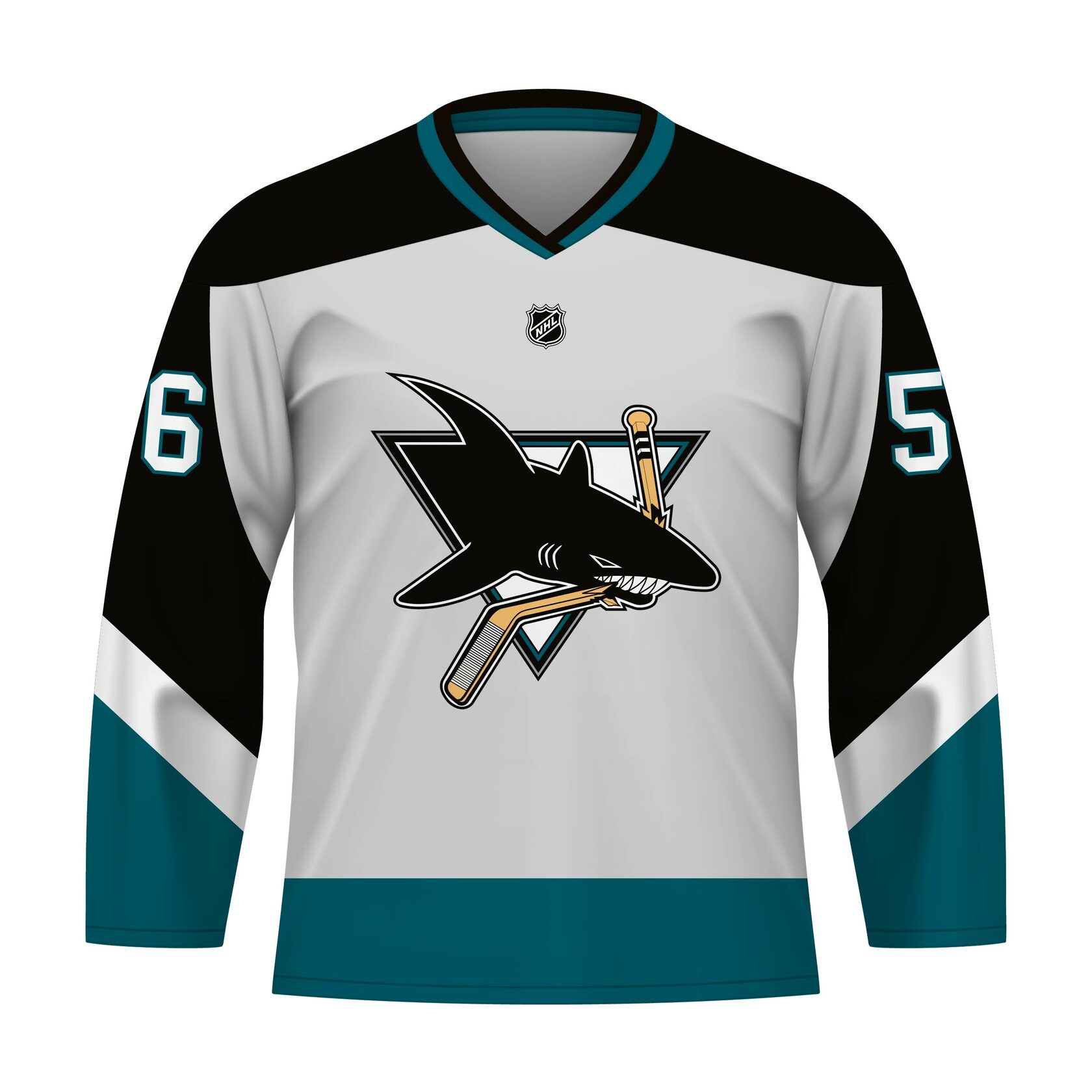  Хоккейный свитерSan Jose Sharks 