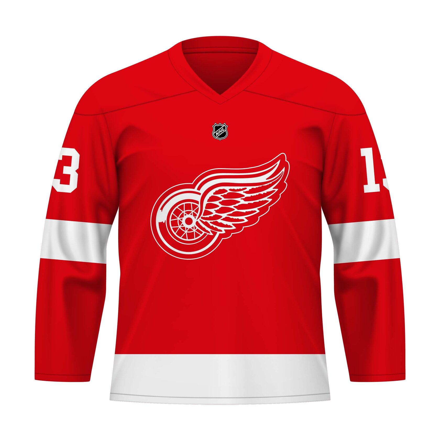  Хоккейный свитерDetroit Red Wings 
