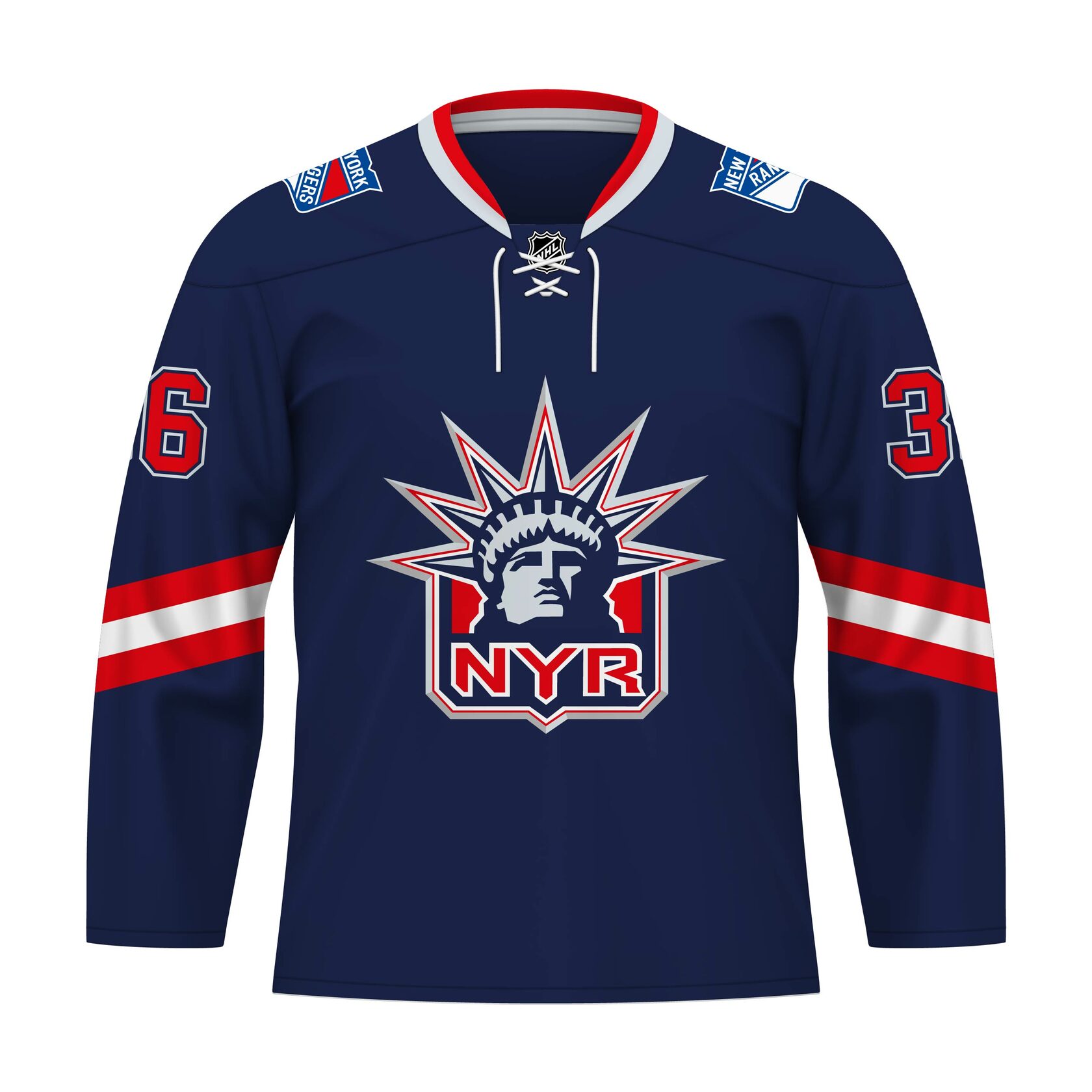  Хоккейный свитерNew York Rangers 