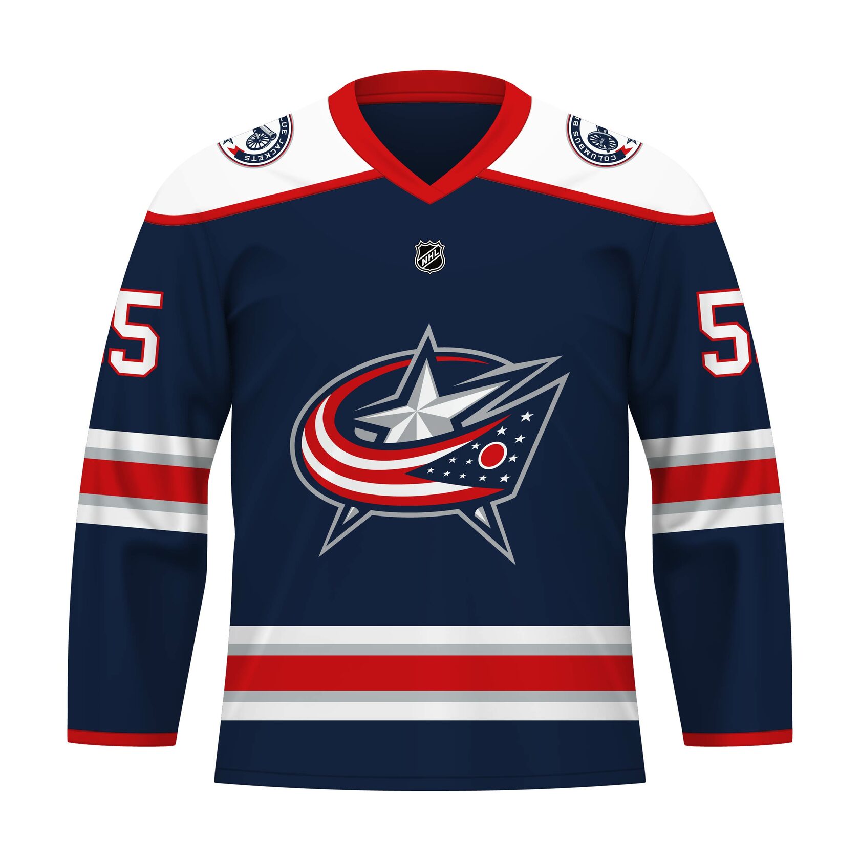  Хоккейный свитерColumbus Blue Jackets 